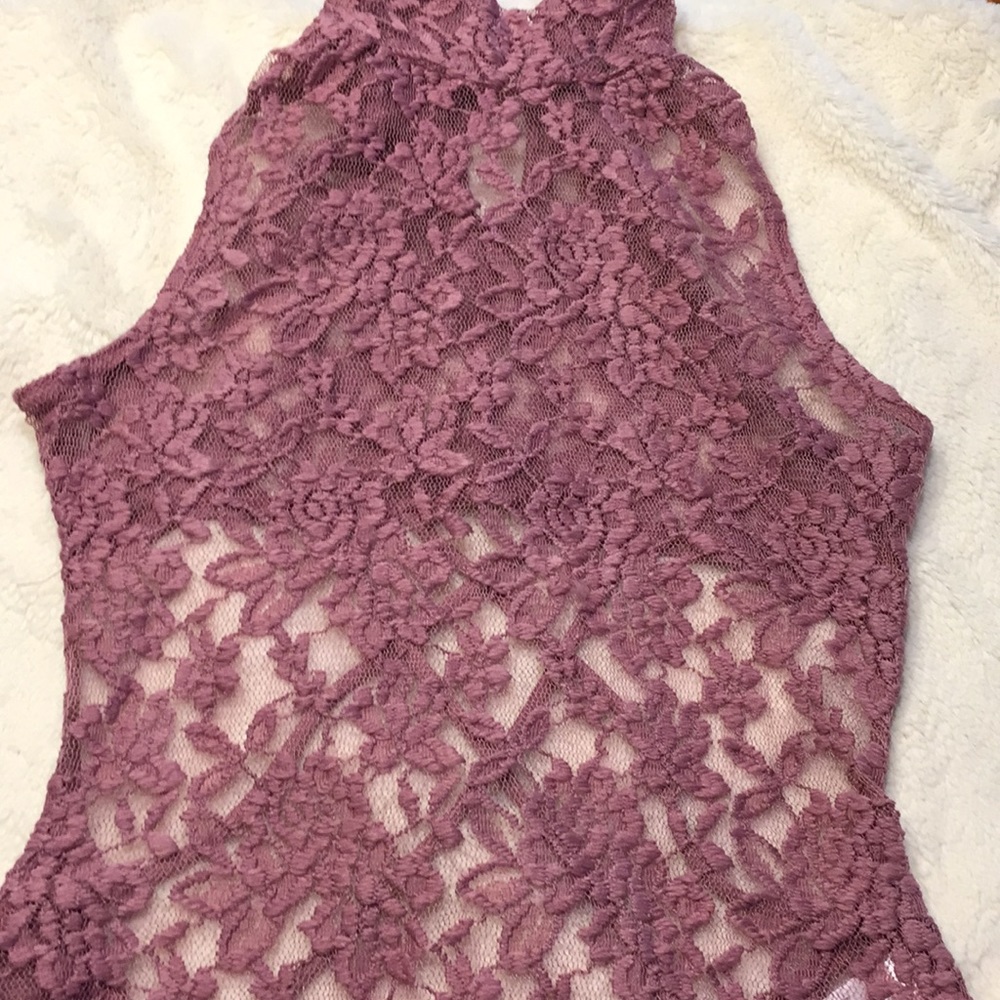 Shear Lace bodysuit